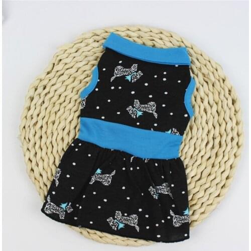 GYPET Blue Pink 2 Color Skirt For Small Dog Pet Clothes D