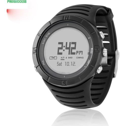 SPV806 Date Time Display Weather Forecast Compass Barometer Altimeter Chronograph Thermometer measuring Smart Watch