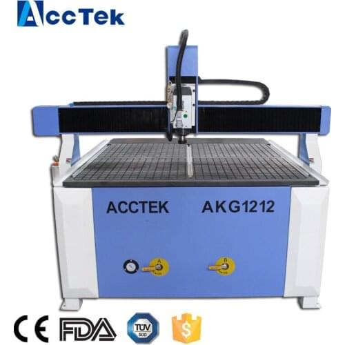 Vacuum table stepper motor CE approved cnc machine tool 1212 with factory supply for furniture advertising