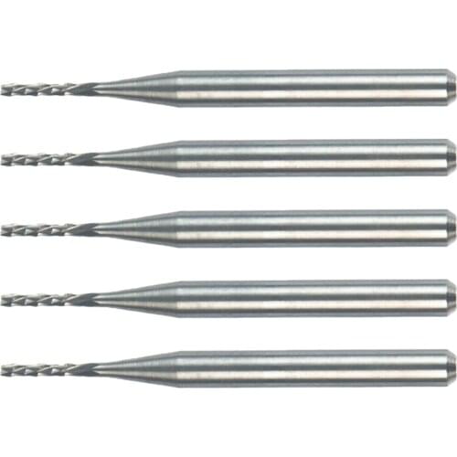5pcs Drill Bit 1.2mm Tungsten Steel Hole Reamer Luthier Tools Set