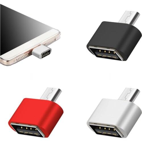 8PCS Micro USB OTG Adapter for Xiaomi Redmi Note 5 6 for Samsung Galaxy S7 Edge S6 Micro usb for Android Phone OTG Adaptador