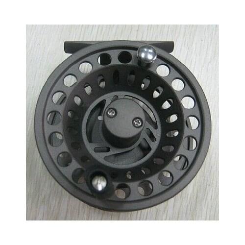 Aventik Matt Coffee 5/6wt Large Arbor Alum Die Casting Fly Reel NEW