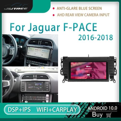 Car radio multimedia player for Jaguar F-PACE 2016-2018 stereo Android car autoradio GPS Navigation DVD carplay Auto