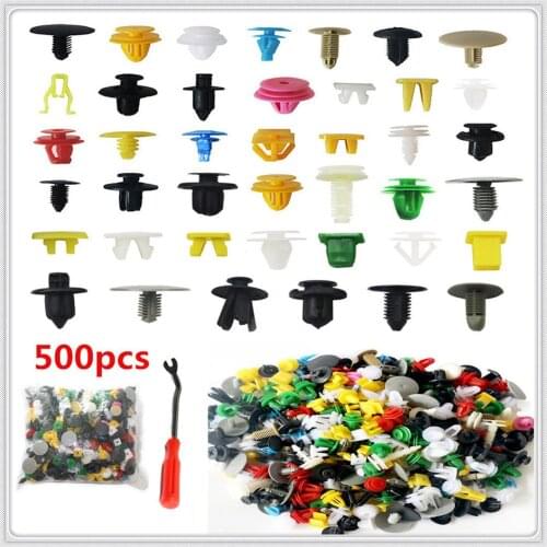 Car Mixed Fastener Door Trim Panel Auto Bumper Clips Engine Cover Fender for VW Volkwangen MK7 Golf 7 Skoda Octavia A7