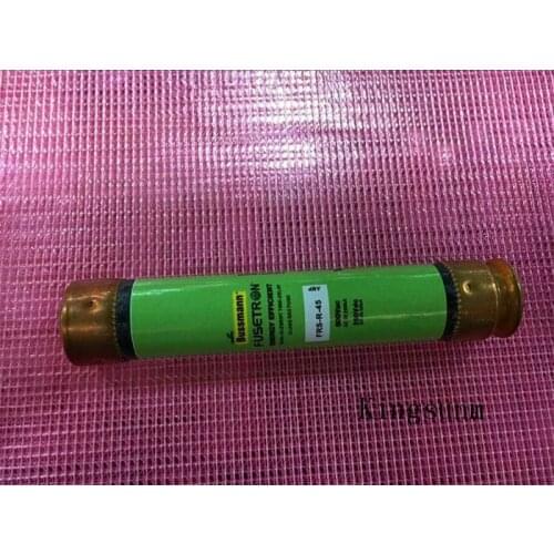 Free shipping 5pcs FRS-R-45 delay fuse CLASS RK5 fuse FUSETRON 27X140MM 45A genuine