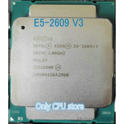 Envío Gratis Original Xeon E5-2609V3 (1,9 GHZ/15 MB/85 W/ Xeon E5-2609v3 6 CR 1.9GHz FCLGA-2011