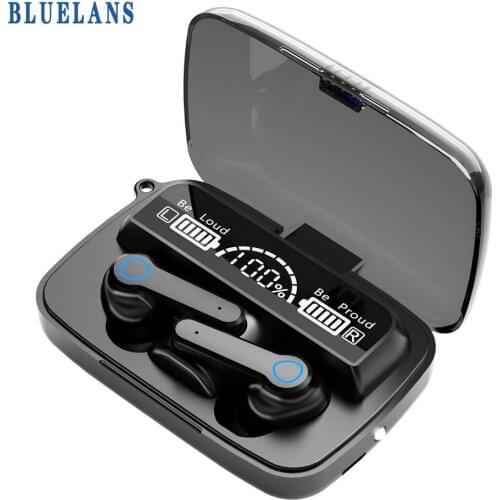 Bluetooth Earphone Wireless Waterproof M19 TWS Sport Bluetooth Earbud for Outdoor Home Bluetooth Earphone Waterproof