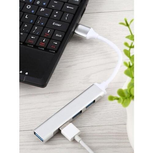 Bracelet Charger Charging Cable USB HUB 3.0 3.1 4-port Multiplexer Adapter OTG Computer Notebook Accessories