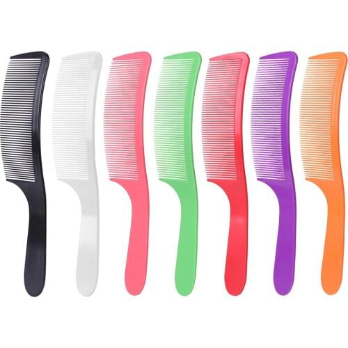 Shaver Hair Clipping Cutting Comb Barber Slicked-back Hair For Men Flat Top Comb Curved Shaver Hair Cutting Brush