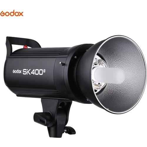 Godox SK400II Professional Compact 400Ws Studio Flash Strobe Light Built-in Godox 2.4G Wireless X System GN65 5600K with 150W