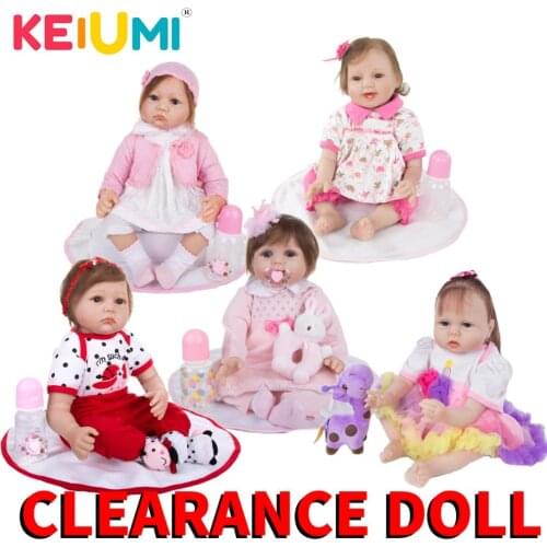 Hot Selling 55 cm Reborn Dolls Cloth Body Lifelike Fashion Newborn Baby Doll Toddler Play Toys Fiber Hair Kids Birthday Present