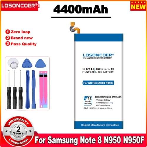 Аккумуляторы для телефонов Samsung Galaxy Note 8 LOSONCOER China At AliExpress