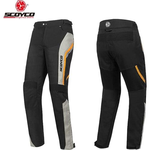 Scoyco Motorcycle Pants Summer Mesh Breathable Motorbike Riding Trousers Moto Motocross Racing Pants Clothing