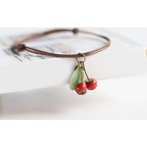 National Wind Restoring Ancient Ways Is The High Temperature Glaze Ceramic Handmade Trinkets Womens Fashion Bracelets #1368