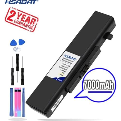 New Arrival [ HSABAT ] 7000mAh Laptop Battery for LENOVO G580 Z380 Z380AM Y480 G480 V480 Y580 G580AM L11S6Y01 L11L6Y01