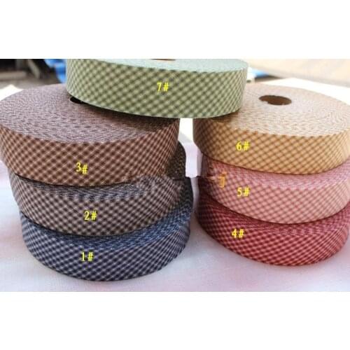 4cm Grid DIY Unfolded Sewing Cotton Bias Binding Tapes, Trim Material Covered Dress-making Craft Upholstery Textile Webbing