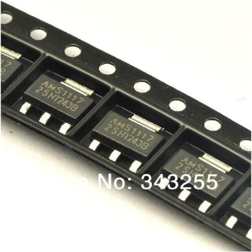 SUQ 100PCS/LOT Original AMS1117-2.5 AMS1117-2.5V AMS1117 LM1117 1117 Voltage Regulator We only provide good quality