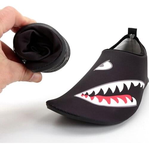 Outdoor Water Shoes Printed Lightweight On Socks Summer Beach Snorkeling Swimming Men\s Sportswear Anti-slip Quick Drying Slip