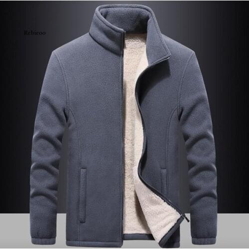 Mens windbreaker Thick Fleece Jackets outwear Sportswear 7XL 8XL 9XL Wool Liner Hoody Warm Hoodies Thermal Coat Sweatshirts Men