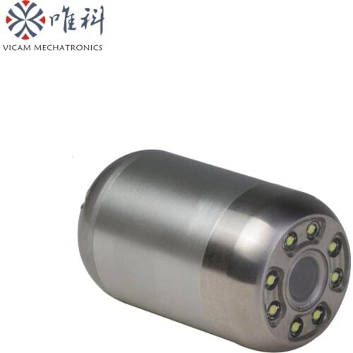 Vicam 40mm self-leveling camera head use for pipe inspection camera system