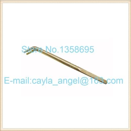 High Quality Pure Copper Tongs Curved Tweezers for Jewelry Making Tool Gold and Silver Jewelry Processing Tools