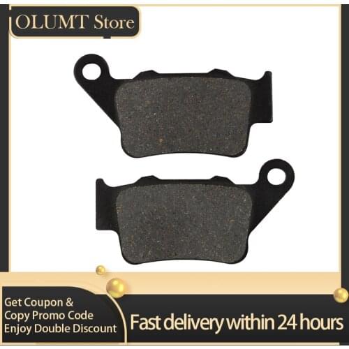 Motorcycle Rear Brake Pads For BMW F800GS Adventure F800GT F800R F800S/F800ST S1000R S1000RR Sport HP4 (1000cc) Carbon