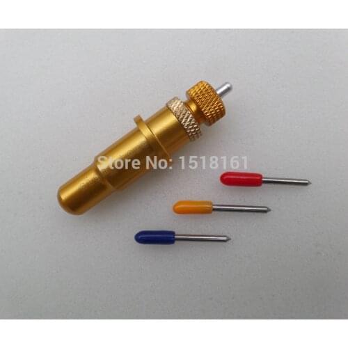 1 pc Dia 11.5mm Roland Blade Holder + 5pcs 45 + 5 pcs 60 + 5pcs 30 degree Liyu Cutting Plotter Roland Blade Knife