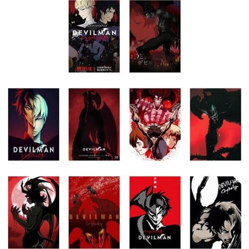 5D diamond painting Devilman Crybaby Japan Anime Comic Movie diamond cross stitch home furnishings living room decorative gift