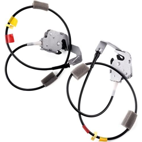 Car 1Pair Rear Door Upper Latch Lock Assembly with Cable Fit for Ford F-150 F250 Accessories