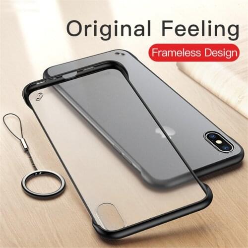 FeelMe Transparent Matte Hard Phone Case for IPhone 12 PRO MAX 11 Pro Max 7 6 8 Plus Cover Clear Luxury IPhone XS Max XR Cases