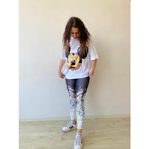 E2BUTİK Printed Leggings