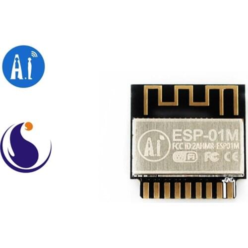 ESP-01M Ai-Thinker 2.4 GHz Wi-Fi module ESP8285 Chip / Serial to WiFi / Wireless pass-through / AIoT Internet of things