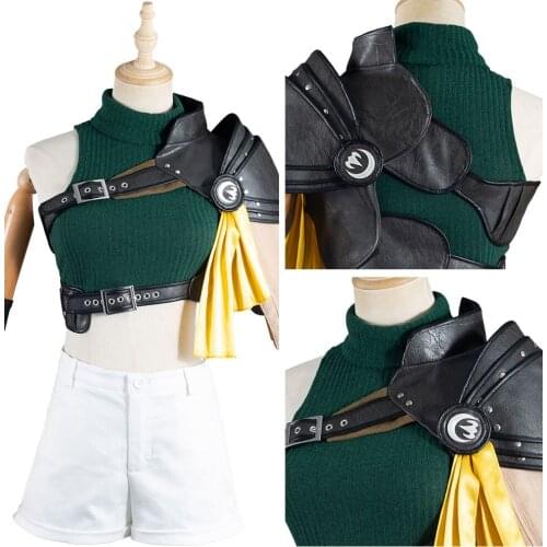 Final Fantasy VII: Remake Intergrade FF7 Yuffie Kisaragi Cosplay Costume Outfits Halloween Carnival Suit