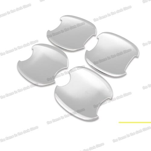 Lsrtw2017 abs car door handle trims door bowl chrome for honda civic 2006-2019 2016 2008 2009 2010 2011 2012 2013 2014 2017 2018