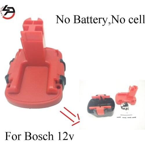 LPD NI-MH NI-CD 12v Rechargeable Battery case for Bosch Plastic Shell( Box No Cells Inside)
