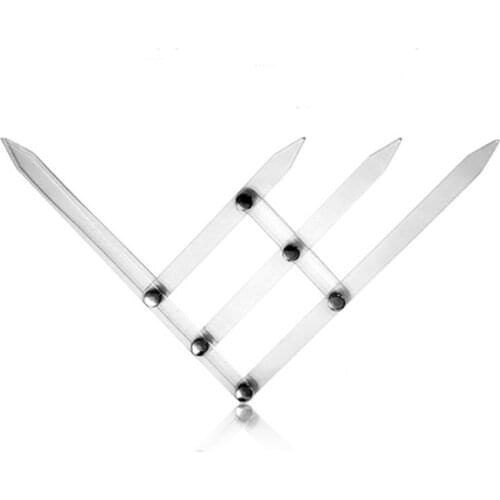 Eyebrow Microblading GOLDEN MEAN CALIPERS eyebrow stencil ruler, Regua Simetrica, Aurea Para Sobrancelhas Microblading divider