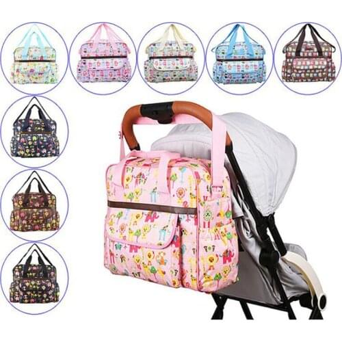 Multifunctional Mommy Diaper Bag Baby Stroller Bag Baby Toddler Travel Diaper Waterproof Mommy Backpack Baby Care Baby Bag