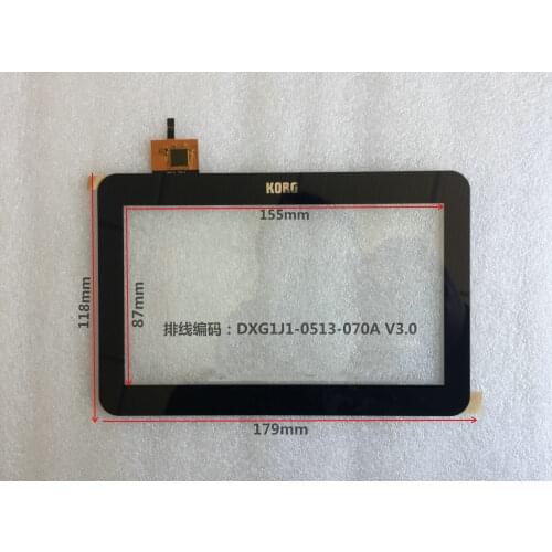 The new 7-inch sound KORG keyboard Pa700 touch screen