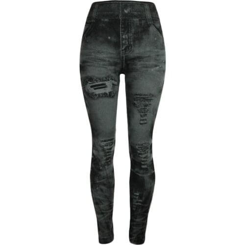 2021 New Solid Colour Excoriation Pockets High-Waisted Elastic Slim Skinny Hip-up Jeans Womens Fashion Casual Pencil Long Pants