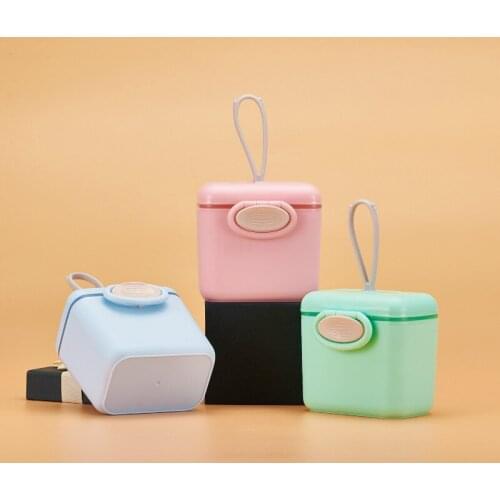 Baby milk powder box baby portable portable milk powder snack box complementary food storage box storage box