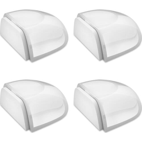 Self Adhesive Door Stopper No Need Punch Transparent Doorstop For Home Office Protect Walls Furniture Accessories 1pc