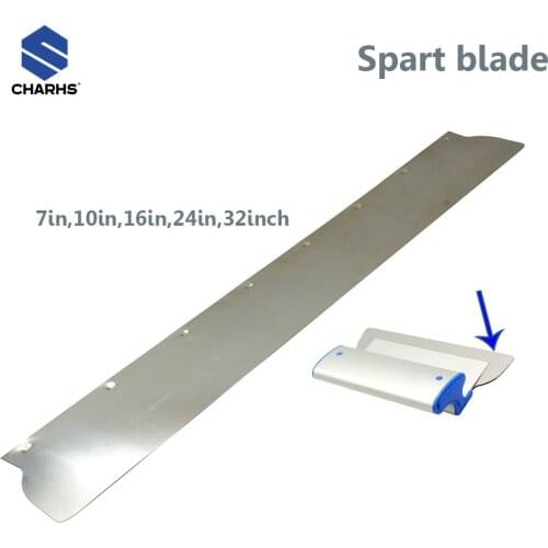 2pcs set Drywall Skimming spatulas replace Blade spare Blades Extruded Aluminum Stainless Steel Construction Putty knife