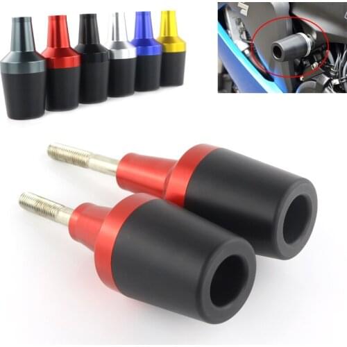 CNC Frame Slider Crash Protection Anti Fairing Crash Pads Motorcycle Aluminum For Yamaha YZF-R1 YZF-R1M 2015 2016 2017 2018