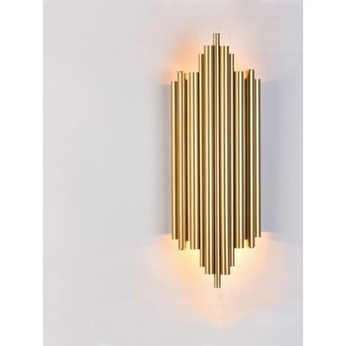 Modern Wall Lamp Nordic Gold Led Lighting Fixture Living Bedroom Bathroom Bedside Kitchen Indoor Decor Sconce Luminaire Light