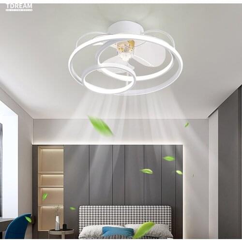 Modern LED Ceiling Fan with Lights Remote Control Bedroom Decor Ventilador Lamp Living Room Dining Room Indoor lighting
