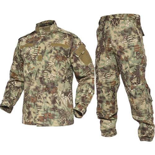 Tactical BDU Multicam Uniform Camouflage Kryptek Mandrake Airsoft Paintball Shirt Hunting Clothing Army Military Combat Suit