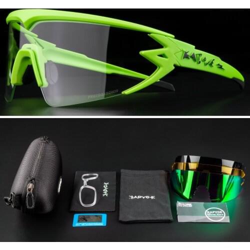 2021 Kapvoe Outdoor cycling glasses Sport 100 Mtb woemen Road Bike Glasses Brand Sunglasses Men Gafas Ciclismo Cycling Eyewear