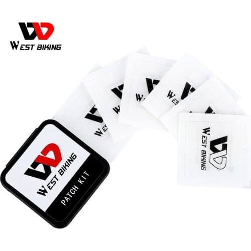 WEST BIKING Bicycle Inner Tire Patch Repair Tool Bike Puncture Repair Rubber Patch MTB Cycling No Glue Fast Tire Repair Tools