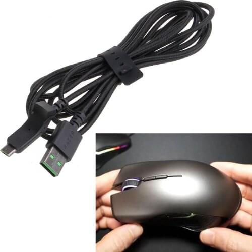 1PC Mouse Wire Mouse Cable for Razer Lancehead Wireless Gaming Mouse USB Charging Flexible Cable