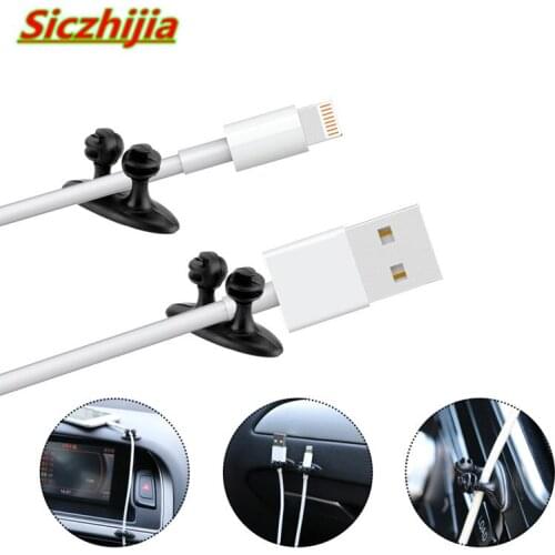 8. Car charger cable buckle headset clip / USB cable clip for Citroen C-Quatre C-Triomphe Picasso C1 C2 C3 C4 C4L C5 Elysee